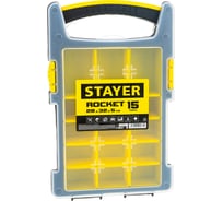 Пластиковый органайзер Stayer ROCKET-15 2-38031_z01