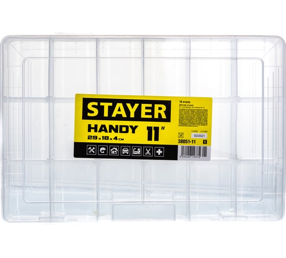 Пластиковый  органайзер Stayer HANDY-11 38051-11_z01