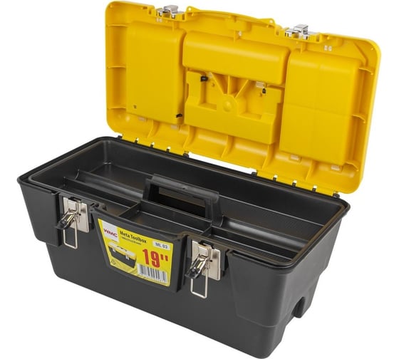 Ящик WMC TOOLS пластмассовый 19", 480x255x230мм WMC-ML.03(54529)