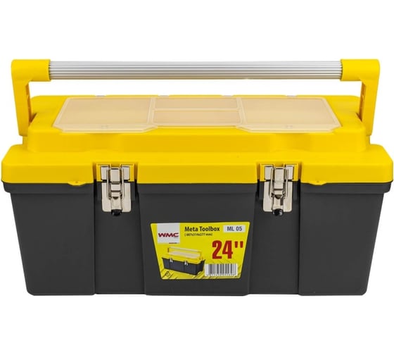 Ящик WMC TOOLS пластмассовый 24", 607x314x277мм WMC-ML.05(54531)