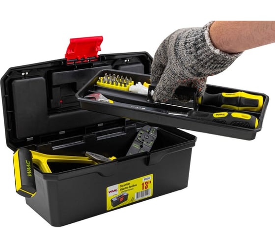 Ящик WMC TOOLS пластмассовый 13", 320x150x135мм WMC-PO.06(54521)