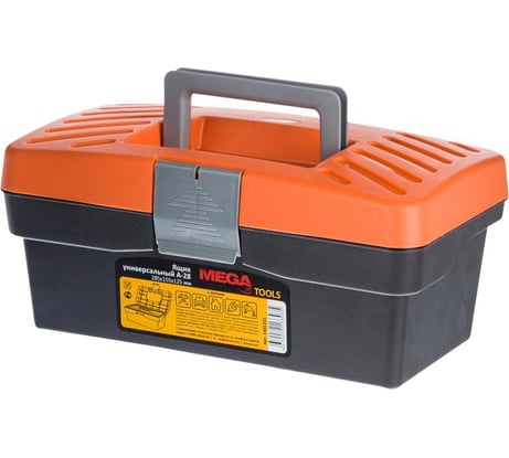 Ящик для инструментов ProMega A-28 с лотком 285x155x125 мм 610515 1405101