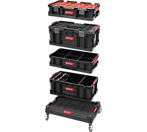 Платформа на колесах QBRICK SYSTEM TWO TRANSPORT PLATFORM 595x395x175мм 10501271