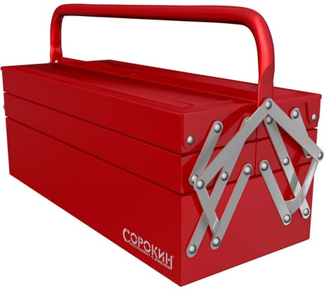 Складной ящик для инструмента СОРОКИН 5 отделений 27.145