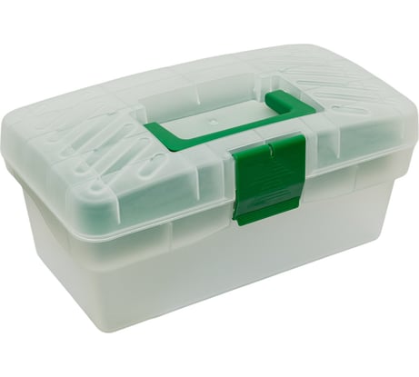 Ящик универсальный с лотком Эврика 285х155х125 мм прозрачный ER-10337 458938