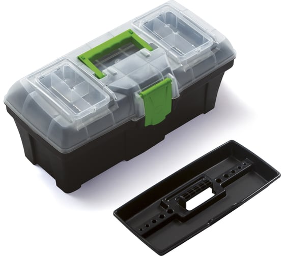 Ящик для инструмента Rusconnect N15G GREEN BOX 186х200х398 мм 613544