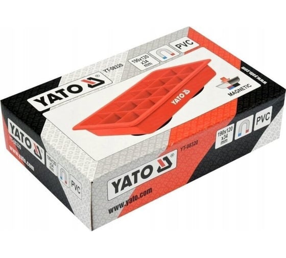 Магнитный органайзер YATO 190x120x34мм YT-08320