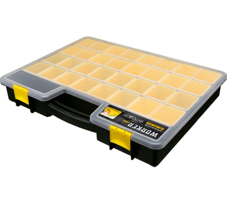 Органайзер Бытпласт "worker pro", 19", 480x370x70 мм (серый) 435228711