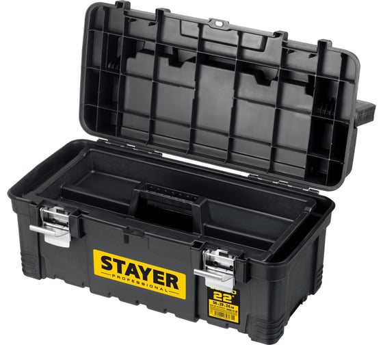 Пластиковый ящик для инструментов STAYER Prowide 22" 38003-22_z01