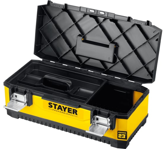 Металлический ящик для инструментов STAYER Proxima-19 584x289x222 мм, (23") 2-38011-21.5_z02