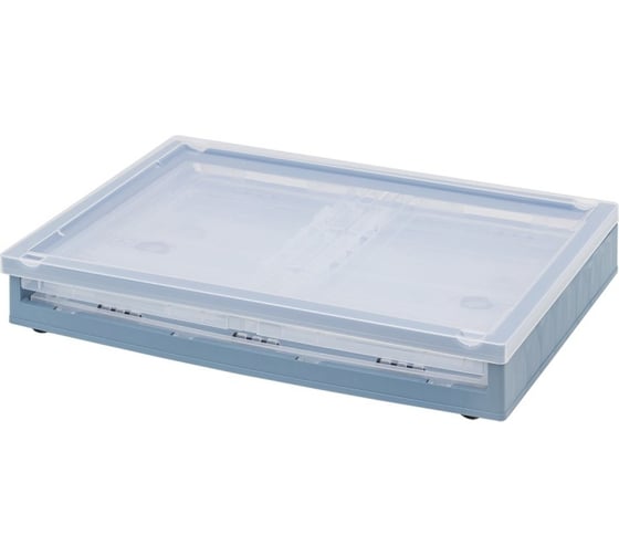 Ящик пластмассовый складной на колесиках для хранения WMC TOOLS размер XL-61.5x42x35см WMC-ORGB(57853)