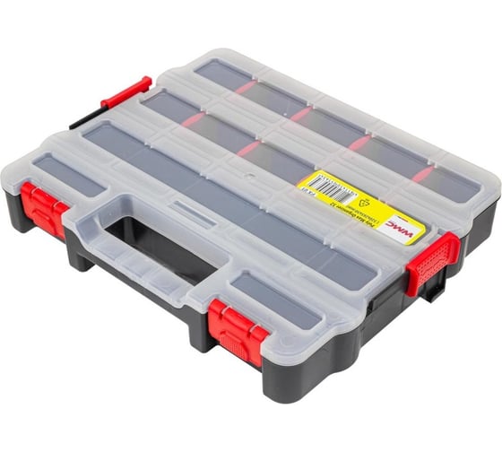 Органайзер пластмассовый WMC TOOLS 320x265x50мм WMC-PX.01(54525)