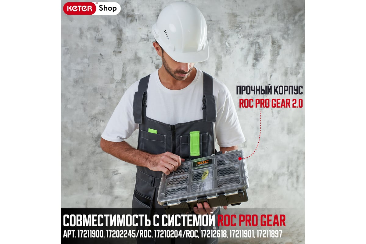 Ящик для инструментов Keter ROC PRO GEAR 257190