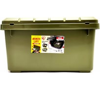 Ящик экспедиционный IRIS OHYAMA IRIS RV BOX RV600C c двойной разделенной крышкой, 40 л, 61.5x37.5x34 см, хаки RV600CKH