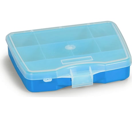 Органайзер пластиковый DUEL 8 отделений, OR.06 BLUE