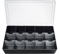 Органайзер TopAuto пластиковый, 12.5", 28.0x16.4x5.6 см, черный TA-20258