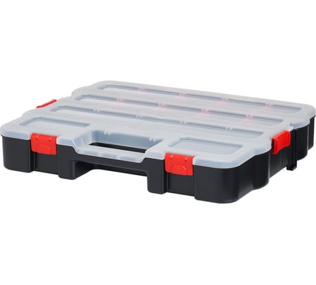 Органайзер пластиковый DUEL с ручкой cтекируемый изменяемый 18 отделений, PX.03