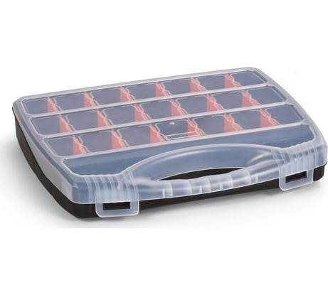 Органайзер пластиковый DUEL с ручкой изменяемый 21 отделение, PP.01