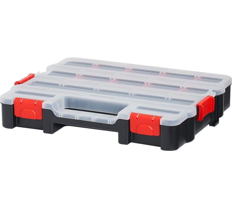 Органайзер пластиковый DUEL с ручкой cтекируемый изменяемый 17 отделений, PX.01