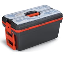 Ящик пластиковый на колёсах для инструментов DUEL 24", PO.09M 24