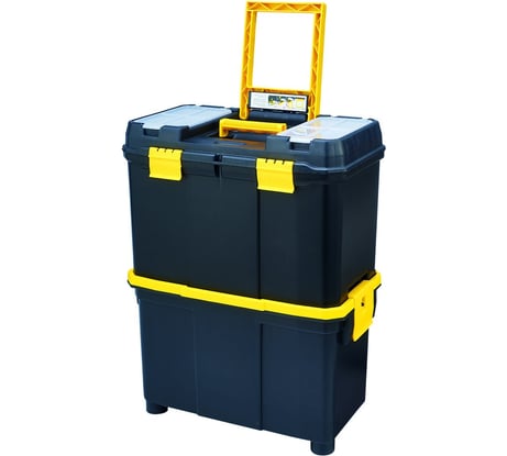 Ящик пластиковый на колёсах для инструментов DUEL 18", PO.10M 18