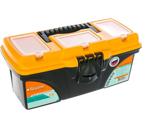 Ящик 13" пластиковый для ручного инструмента Sturm TBPROF13