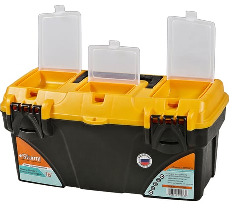 Ящик 16" пластиковый для ручного инструмента Sturm TBPROF16