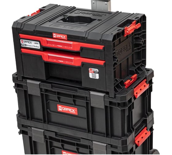 Ящик для инструментов QBRICK SYSTEM TWO TOOLBOX PLUS VARIO 530x310x225 мм 10508601