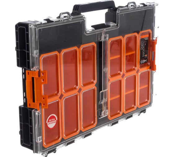 Модульный органайзер NEO Tools 6 лотков, 53х36х7 см, modular system I 84-287