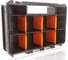 Модульный органайзер NEO Tools 6 съёмных перегородок, 27х18х6 см, modular system II 84-065 2