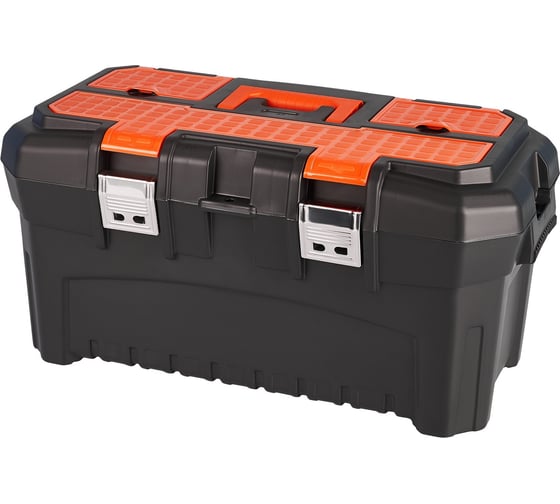 Ящик для инструментов Blocker GRAND SOLID 22,5 черный/оранжевый BR3935ЧРОР