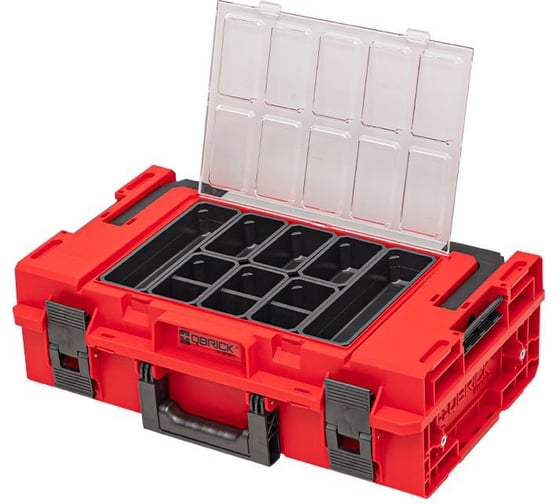 Ящик для инструментов МастерАлмаз QBRICK SYSTEM ONE 200 2.0 EXPERT Red Ultra HD Custom 10509547