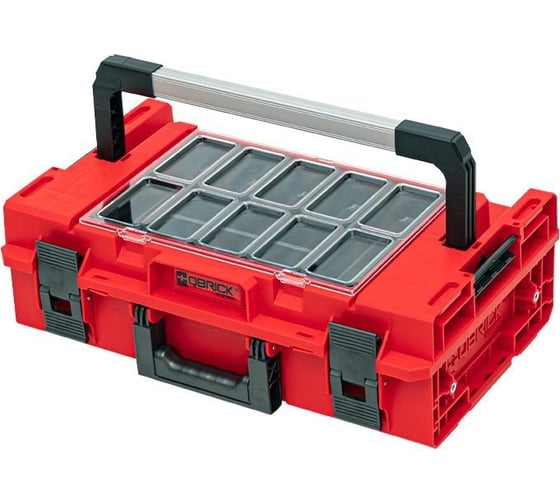 Ящик для инструментов МастерАлмаз QBRICK SYSTEM ONE 200 2.0 EXPERT Red Ultra HD Custom 10509547