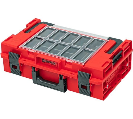 Ящик для инструментов МастерАлмаз QBRICK SYSTEM ONE 200 2.0 EXPERT Red Ultra HD Custom 10509547 1