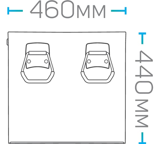 Инструментальный ящик HONITON IK-205 В0000000182956