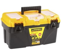 Ящик пластиковый с органайзерами STAYER STANDARD 430x235x250 мм, 18 38105-18_z01