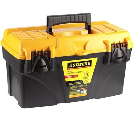 Ящик пластиковый STAYER STANDARD 430x235x250 мм, 18 38110-18_z01