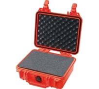 Защитный кейс Pelican 1200 красный, с поропластом 1200-000-170E
