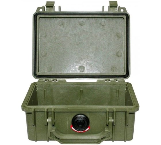 Защитный кейс Pelican 1120 зеленый, пустой 1120-001-130E