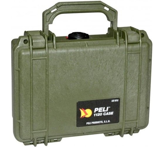 Защитный кейс Pelican 1120 зеленый, пустой 1120-001-130E