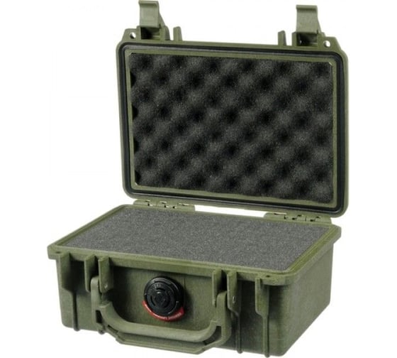 Защитный кейс Pelican 1120 зеленый, пустой 1120-001-130E