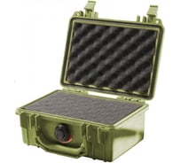 Защитный кейс Pelican 1120 зеленый, с поропластом 1120-000-130E