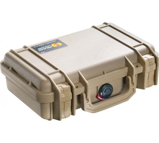 Защитный кейс Pelican 1170 песочный, пустой 1170-001-190E