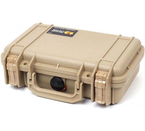 Защитный кейс Pelican 1170 песочный, пустой 1170-001-190E