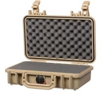 Защитный кейс Pelican 1170 песочный, с поропластом 1170-000-190E