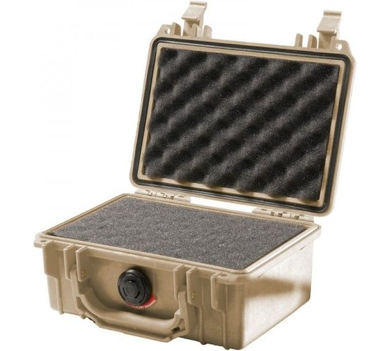 Защитный кейс Pelican 1120 песочный, с поропластом 1120-000-190E 1
