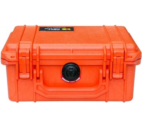 Защитный кейс Pelican 1150 оранжевый, с поропластом 1150-000-150E