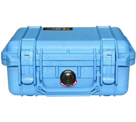 Защитный кейс Pelican 1200 синий, с поропластом 1200-000-120E