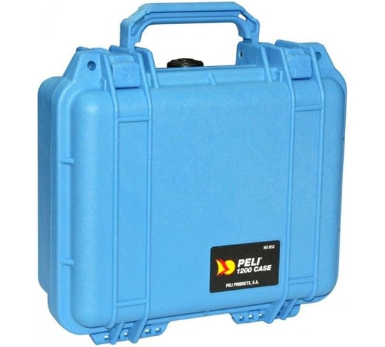 Защитный кейс Pelican 1200 синий, с поропластом 1200-000-120E