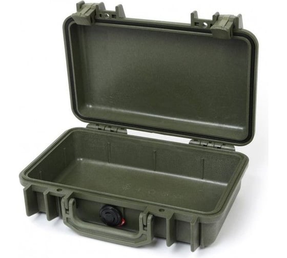 Защитный кейс Pelican 1170 зеленый, пустой 1170-001-130E